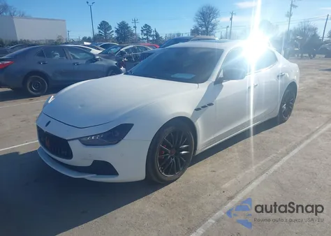 2017 Maserati Ghibli S Q4 z USA, uszkodzony, nr VIN ZAM57RTA3H1231700